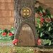 Garden Gnome Home Door in a Tree Art Pieces Outdoor Yard Decor primary