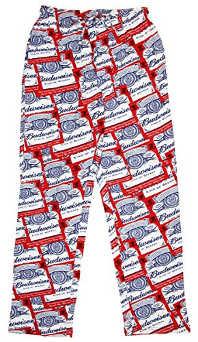 Budweiser Beer Knit Graphic Sleep Lounge Pants - Large