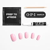 OPI xPRESS-ON Mod About You Light Pink Short Round Nails with Glue view 6