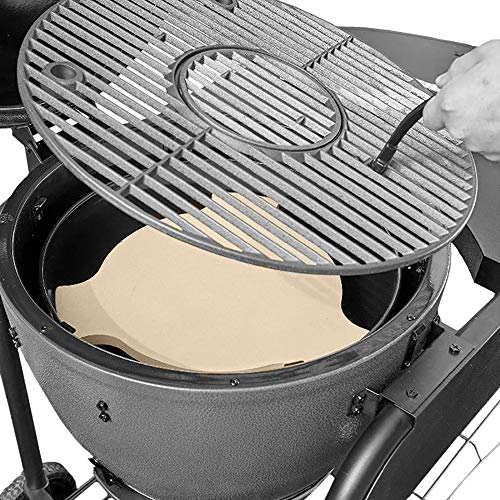 Unicook Smoking Stone Heat Deflector for Akorn Kamado, Large Big Green