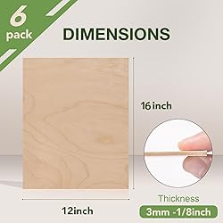 Rowood 6 Pack Birch Plywood