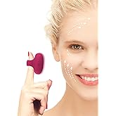 MaeDouy Handhold Portable Powerful Multifunctional Facial Mini Massage Ball,Quiet Waterproof USB Rechargeable Vibrating Travel Pocket Face Eye Finger Joint and Neck Jaw Massager (Deep Rose)