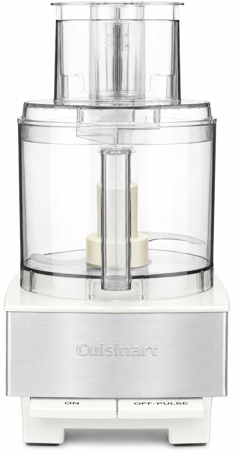 Procesador de alimentos Cuisinart Picador de verduras de 14 tazas para picar, cortar en cubitos, triturar, hacer puré y amasar masa, blanco, DFP-14BCWNY