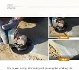 SHDIATOOL 115mm Diamond Grinding Cup Wheel Turbo Row for Concrete Masonry view 5