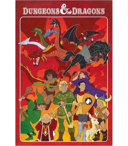 Amazon.com: Movie Poster DUNGEONS & DRAGONS 2 Sided ORIGINAL FINAL