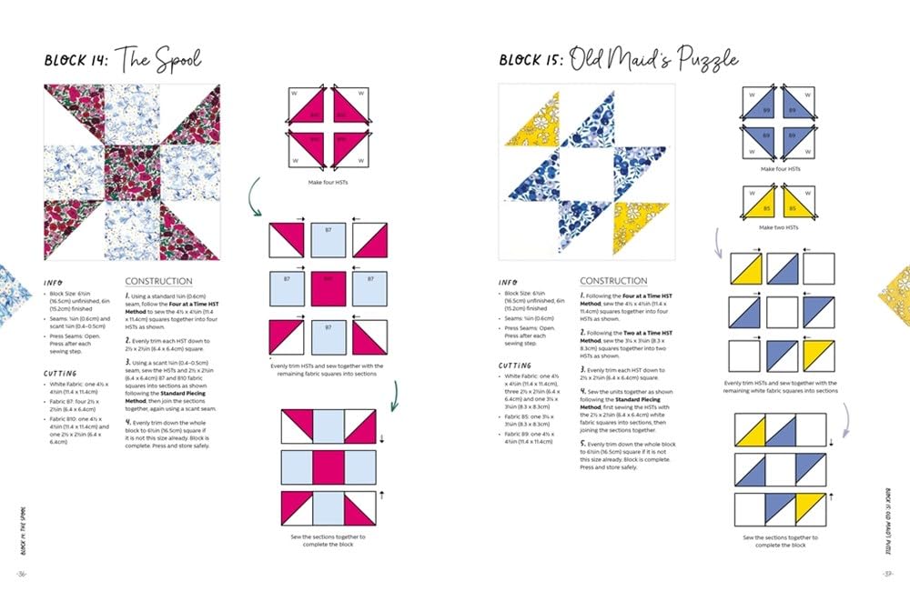 Alice's Wonderland Sampler Quilt: 100 quilt blocks to improve your sewing skills