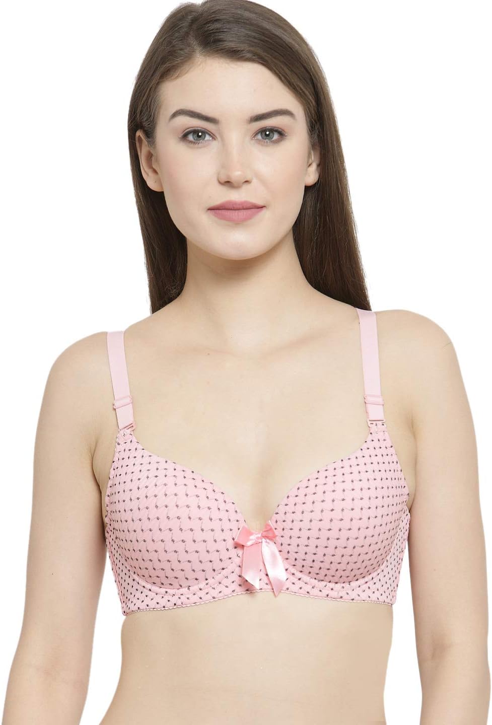 Women's Poly Cotton Lightly Padded Wired T-Shirt Bra