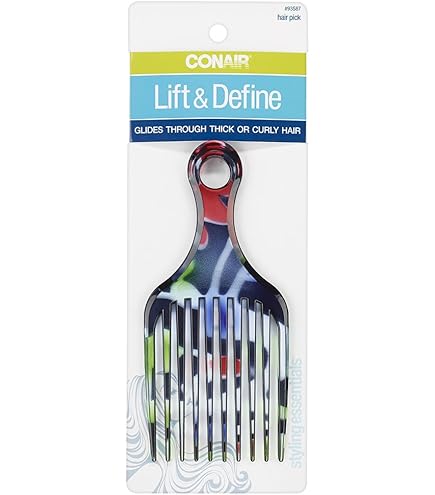 GranNaturals Wide-Toothed 4-Prong Comb For Fluffing, Styling, And Detangling Curly And Wavy Hairstyles - Wooden Hair Pick For African American Hair