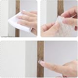 Shintop 150PCS Furniture Bumpers Clear Adhesive Pads Noise Dampening Cabinet view 5