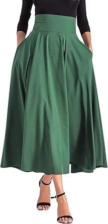 high waist maxi dress