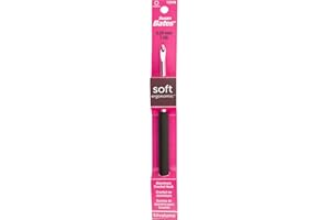 Susan Bates Soft Ergonomic Silvalume Crochet Hook
