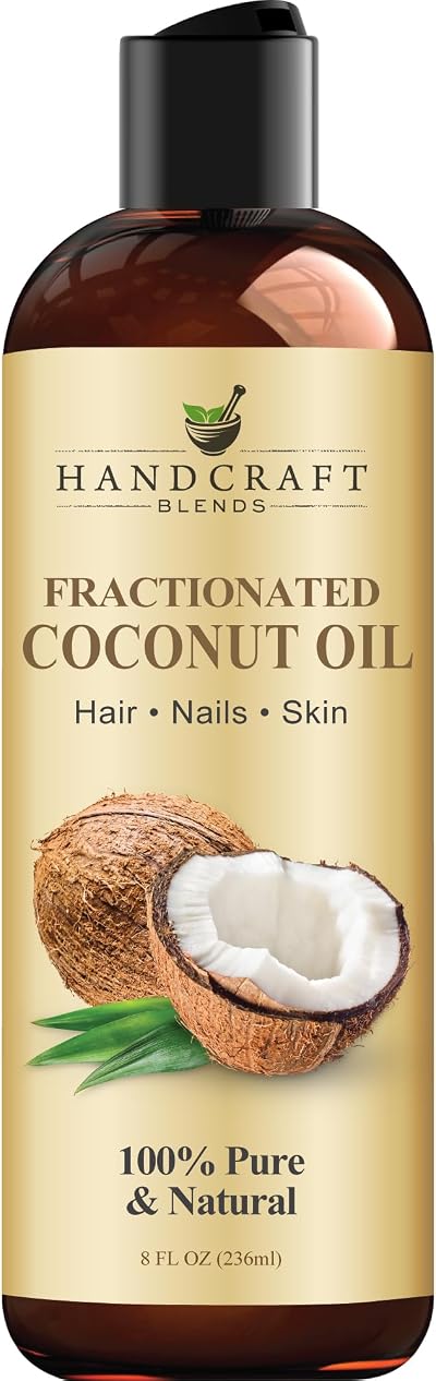 Handcraft Blends Fractionated Coconut Oil 236 ml Carrier Oil