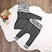 Newborn Baby Boy Girl Warm Hoodie T-Shirt Top + Pants Outfits Set Kids Clothes (12-18 Months, Gray)