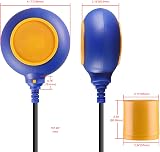 Heschen Round Float Switch 4M Cable Water Level Controller Sump Pump view 2