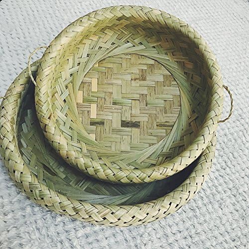 Woven Bread Roll Baskets, Fruit basket, Food Serving Baskets, Basket, Restaurant Quality - Set of 2