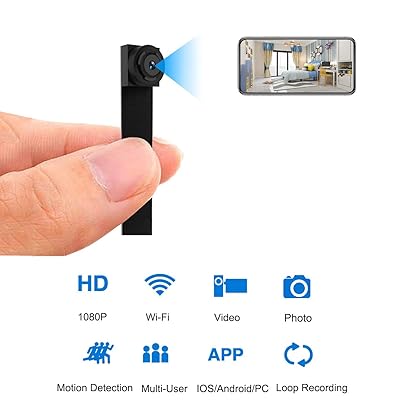 Wireless Camera Hidden Spy Camera Long Battery Life Portable Wi-Fi