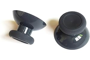 SZLG 3D Analog Joystick Grip Cap Thumb Stick Grip Cap Thumbstick Replacement for Xbox One Slim Xbox One X Xbox One Elite PS4 Controller (Grey)