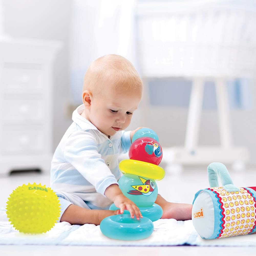LUDI Sensory Stimulation Set Special Toy Set for Sensory Development, Multicoloured, 8 Unité (Lot de 1) - Image 4