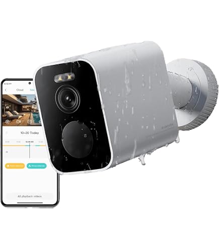 Xiaomi Outdoor Wifi Camera Aw200: Telecamera Hd Smart Wireless Da Esterno Per Alexa E Google Assistant
