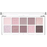 BBIA Essential Eye Palette - Buildable & Blendable Eyeshadow Palette Matte Finish & Gorgeous Shimmer Glitter Pearls Warm Cool Natural Shade Soft Shadow Colors Vegan Korean Makeup (01 YOUR MAUVE)