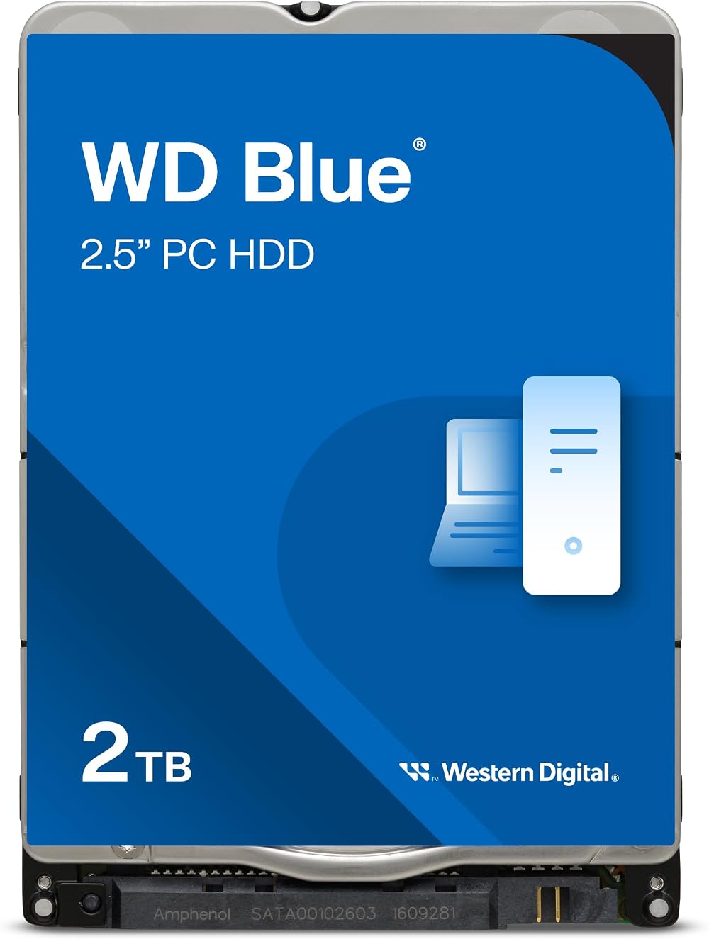 WD Blue Mobile 2TB 2.5 inch SATA 6 Gb/s 5400 RPM 128MB Cache