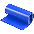 MECCANIXITY Battery Wrap PVC Heat Shrink Tubing 63mm Dia 100mm Flat 1m Blue Good Insulation for Battery Pack