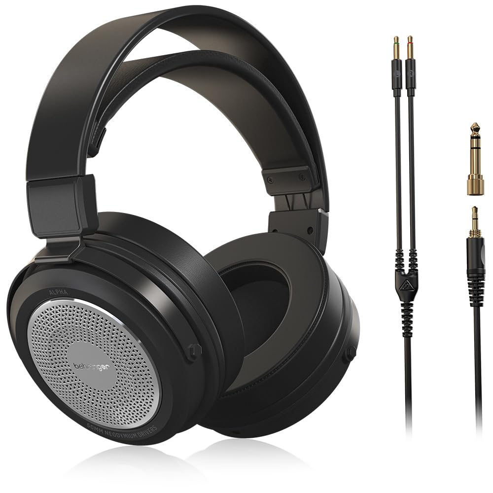 Behringer ALPHA Open-Back Hi-Fi Headphones