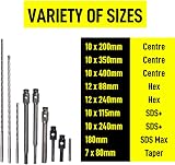 UK Drills Diamond Core Drill SDS+ Adaptor 10 x 240 mm for SDS Shank Drills view 6