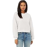 Bella+Canvas Ladie's Raglan Pullover Fleece Crewneck Sweatshirt