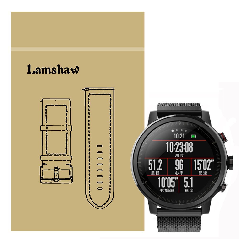 Ceston Acero Milanese Clásico Correas Para Smartwatch Xiaomi ...