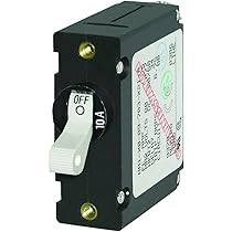 1 - Blue Sea 7206 AC / DC Single Pole Magnetic World Circuit