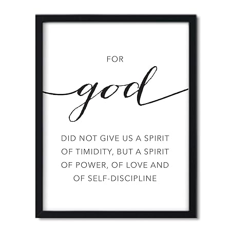 spirit of timidity bible verse