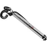 SAEKODIVE Scuba Dive Rattle with Magnet - 6.5" Stainless Steel (Silver) | Diving Noise Maker, Underwater Shaker, Magnetic Mute, Bolt Snap &amp; Lanyard