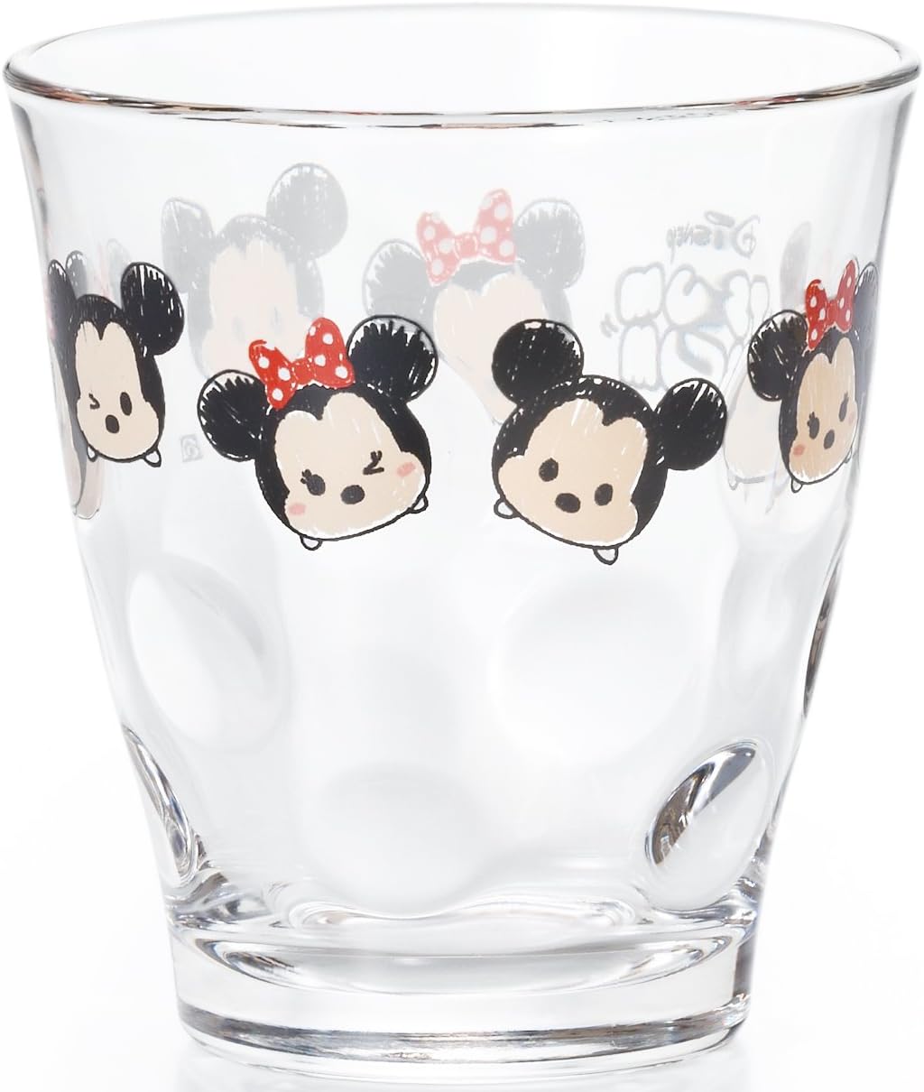 Amazon アデリア Disney Tsum Pair Glass ツムペアグラス ミッキー ミニー 1687 タンブラーグラス オンライン通販