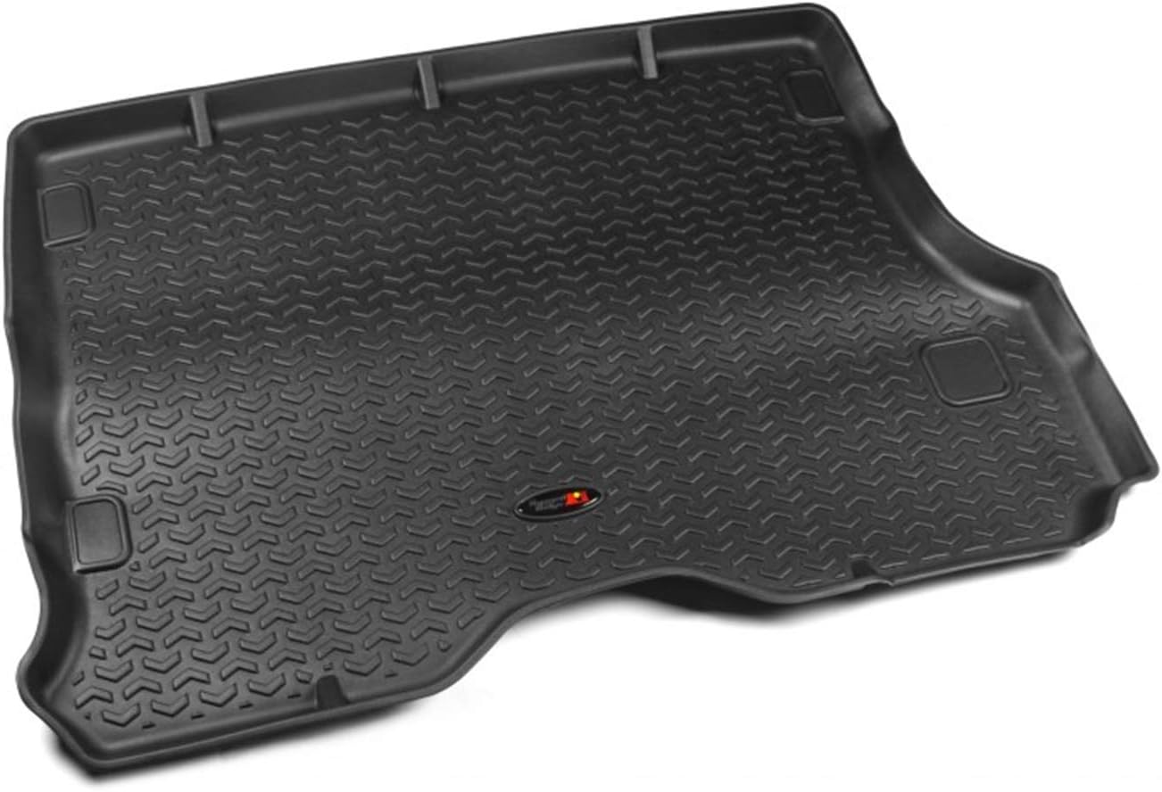 Rugged Ridge 12975.29, All Terrain Floor Liner, Cargo, Black, 1984-2001 Jeep CherokeeXJ