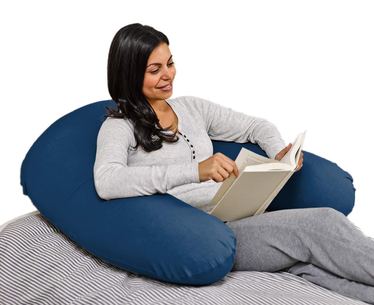 Yogibo Support Reading Pillow Unique U Shaped Backrest With Arms Yogibo Support Reading Pillow Unique U Shaped Backrest With Arms