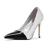 Elisabet Tang Elegant Women's Pumps Two-Tone 4 inch