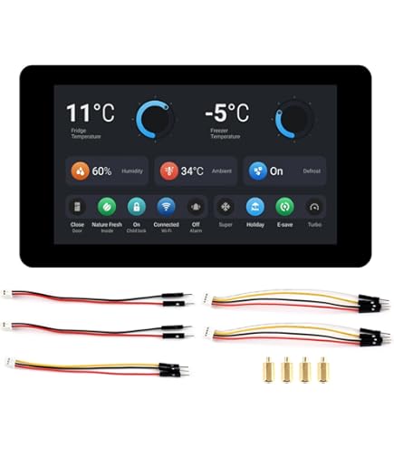 Waveshare ESP32-S3 7-Inch Touch Screen Development Board - 800x480, Capacitive Touch, Wi-Fi & Bluetooth