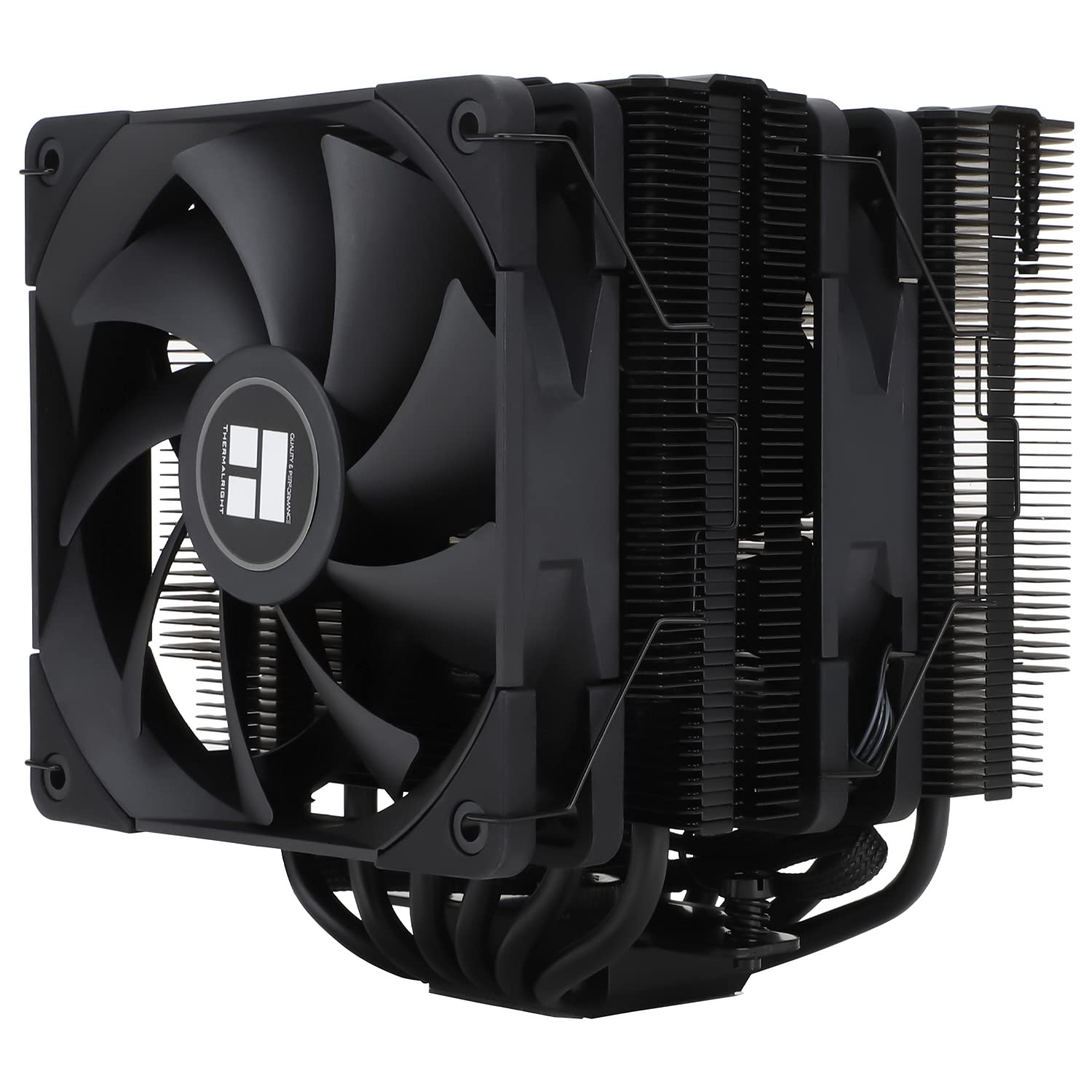 Thermalright PA120 Black CPU Air Cooler Dual Towers AGHP Technology 6 ...