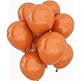 Burnt Orange Balloons 12 Inch 50 Pcs Baby Shower Party Balloons Happy Birthday Decoration Balloons Tropical Jungle Safari Par