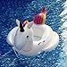 Kemuse Inflatable Unicorn Baby Pool Float Swimming Ring For Age 6-48 Months With Bath Toys & Storage Bag