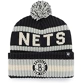 47 NHL Unisex-Adult Team Color Officially Licensed Primary Logo Bering Sport Knit Cuffed Pom Beanie Cold Weather Hat