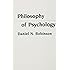 Philosophy of Psychology (Critical Assessments of Contemporary Psychology)