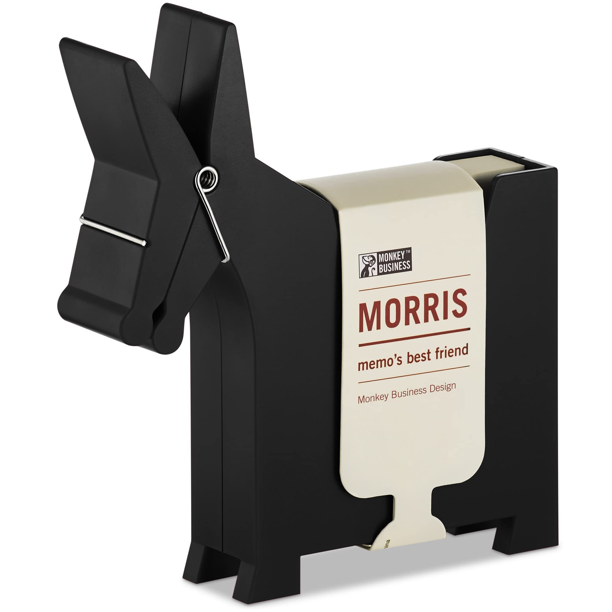 Photo 1 of Morris the Donkey: Desktop Memo Holder | Cute Desk Accessories & Office Supplies | Funny Desk Decor & Office Accessories | Desk Supplies: Holders & Dispensers | Sticky Note Holder | by Monkey Business
