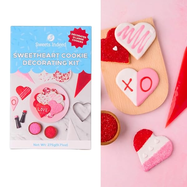 SWEETS INDEED FROSTING KIT PLUS SPRINKLES FROSTING TUBES...