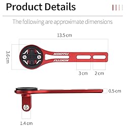 KOOTU Aluminium Alloy Bicycle Computer Mount for