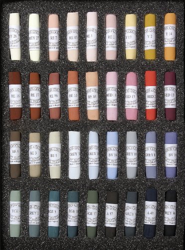 Jack Richeson Unison Pastel Portriat Colors, Set of 36
