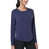 Women's Double-Sided Fleece Sweatshirt, Soft Base Layer Insulated Tops Cold Weather