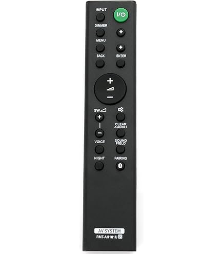 Amazon.com: RMT-AH101U Soundbar Remote Control Replaced for Sony