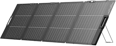 EF EcoFlow 220W Lightweight Solar Panel Bifacial N-Type 25% Efficiency IP68